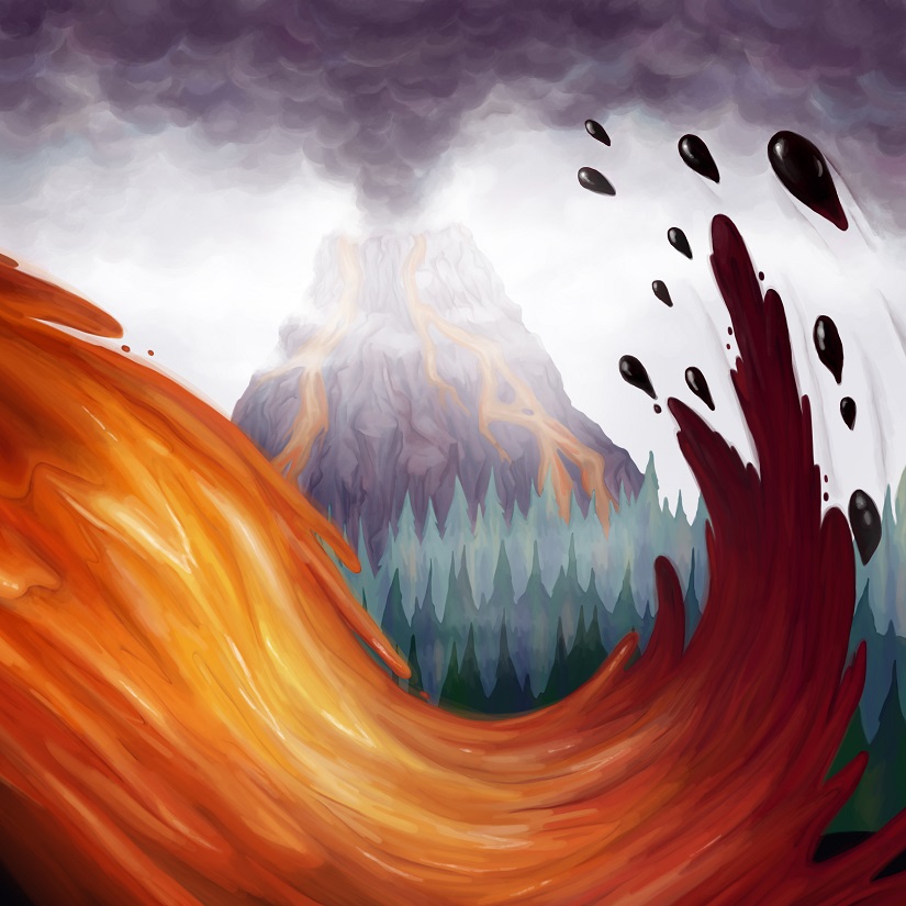 Illustration for Pele's Tears--Autumn Evelyn