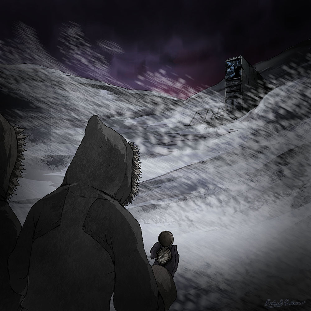 Permafrost illsturation by Erin Colson