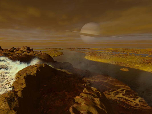 Hydrocarbon rivers on Titan